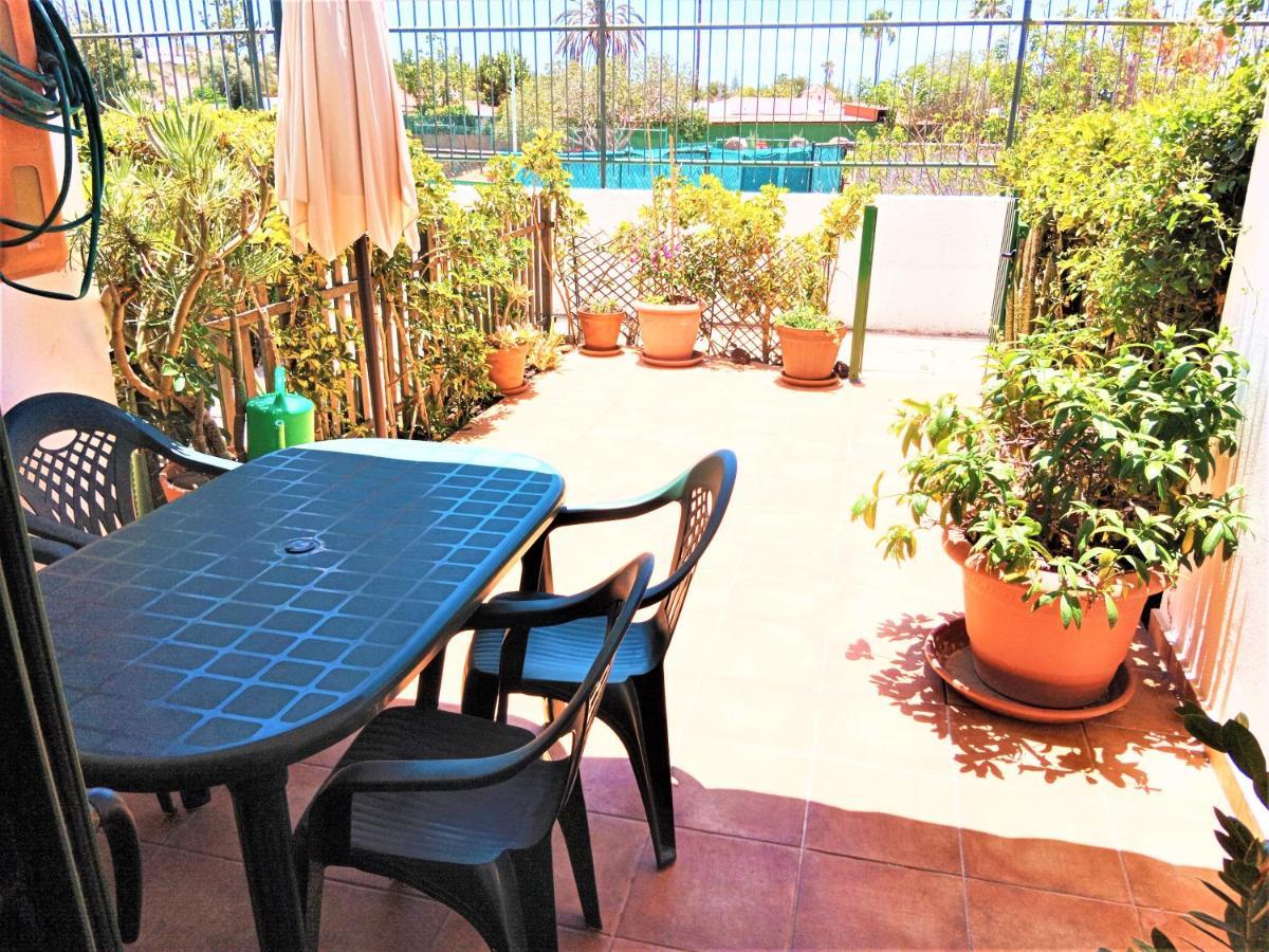 Bungalow Duna Flor Maspalomas Apartment มาสปาโลมาส ภายนอก รูปภาพ